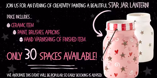 Pottery Painting Evening at Cordero Lounge