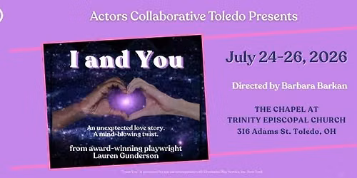 I and You : by Lauren Gunderson