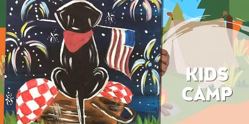 Kids Camp - Patriotic Pup
