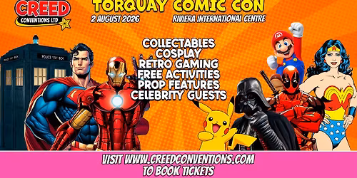 Torquay Comic Con - Creed Conventions