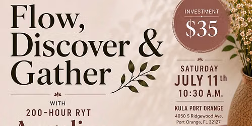 Flow Discover & Gather with Angelina