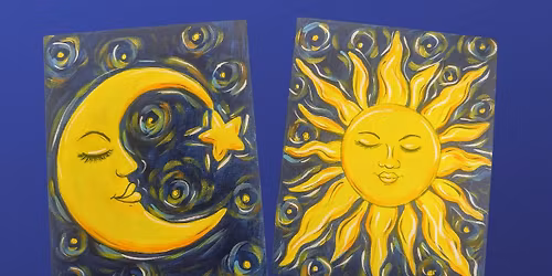 Sun and Moon Paint Party 