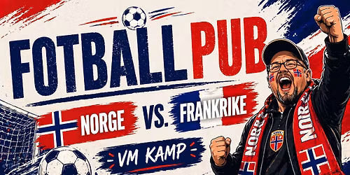 Norge vs. Frankrike: Fotballpub p\u00e5 Granvin