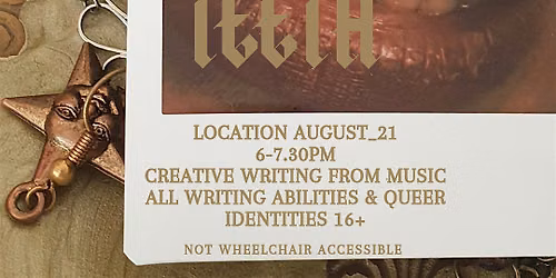 Show Some Teeth - Queer Writing Workshop