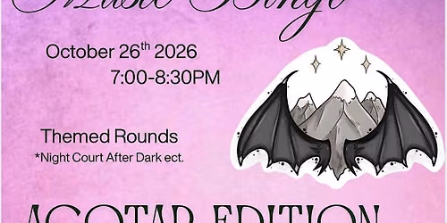 Acotar Music Bingo