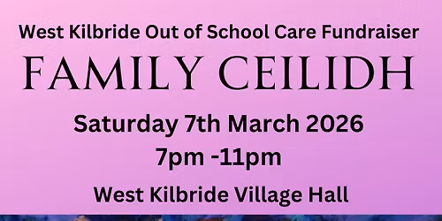 WKOSC Fundraising Family Ceilidh