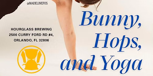 Bunnies & Brews: Yoga at Hourglass Brewing