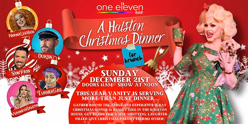 A Halston Christmas Dinner - For Brunch