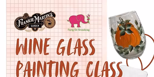 Wine Glass Painting Class \ud83c\udf77\ud83c\udfa8