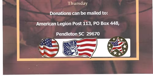 American Legion Fundraiser at Raines on Exchange