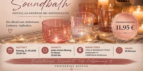 CANDELIGHT SOUNTHBATH