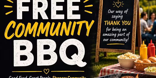 FREE Community BBQ