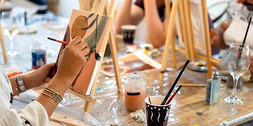 \u2728 Expressive Art: Soulful Sip & Paint Workshop \u2728