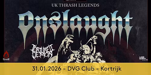 Onslaught - Force From Hell tour @ DVG Club, Kortrijk