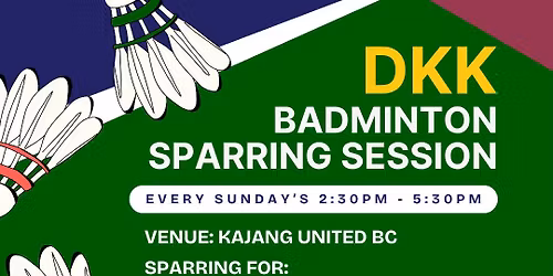 DKK BADMINTON SPARRING SESSION