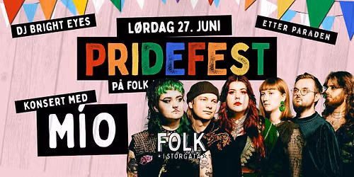 Pride-fest p\u00e5 Folk \/\/ M\u00cdO \/\/ DJ Bright Eyes