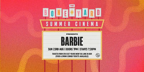 Summer Cinema at The Boneyard