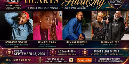 Hearts In Harmony Benefit Concert