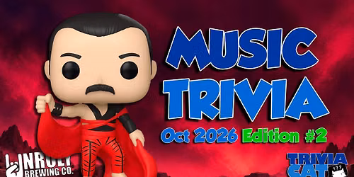 Muskegon (Unruly Brewing) Music Trivia \u2013 Oct 2026 Edition #2