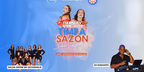 Dancehague Social with Ochumale Salsa Cubana Edition 
