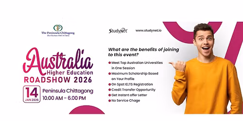 Australian Higher Education Roadshow 2026- Chattogram
