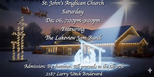 Christmas Benefit Concert feat. the Lakeview Jam Band