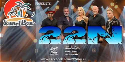 22N at The Sandbar Tiki 