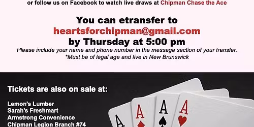Chipman Chase the Ace - Round 11 - Draw #1