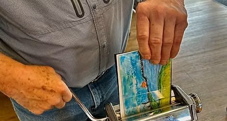 Creating Watercolor Pencil Mono-Prints with Larry Frates