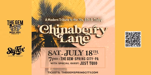 Chinaberry Lane with Just Todd