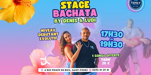 STAGE DENISYLUDI BACHATA DEBUTANT EVOLUTIF