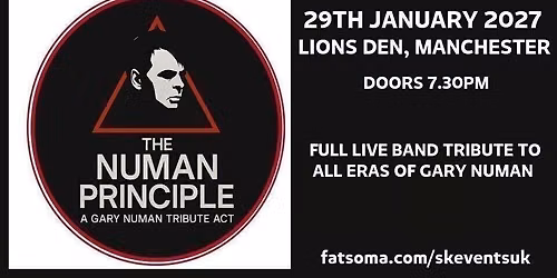 The Numan Principle - Lions Den, Manchester