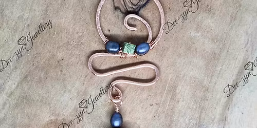 Wirework- Hammered Copper Pendant Masterclass