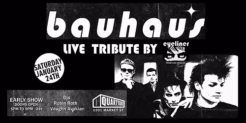 Bauhaus: Live Tribute by Eyeliner