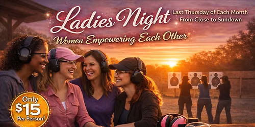 Ladies Night - On the range