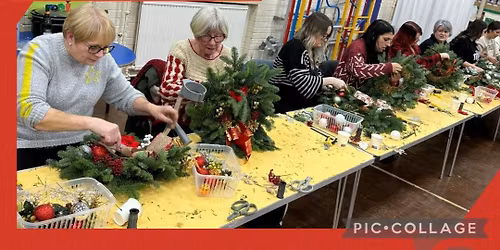 Wreath making \ud83c\udf84\ud83c\udf84