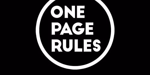 ONE PAGE RULES Winter Tournament