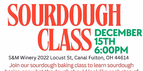 Holiday Sourdough Class