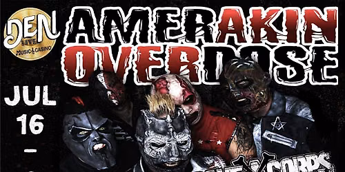 Amerakin Overdose\/Grave Corps\/Rivorium live at the Den!!