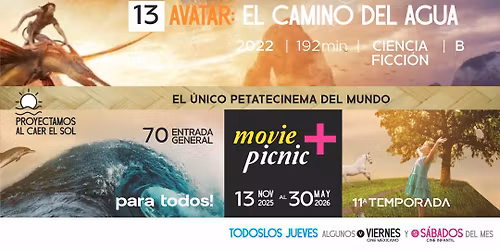 CINE BAJO LAS ESTRELLAS PRESENTA: AVATAR 2