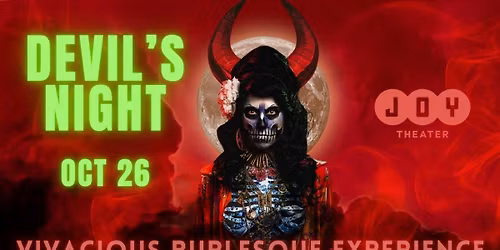 Vivacious Burlesque Experience: DEVIL'S NIGHT
