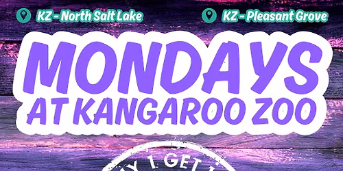 BOGO Free Play Pass Mondays - KZ Pleasant Grove