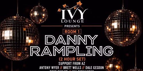 Danny Rampling & Mastersafe - 2 Room Takeover