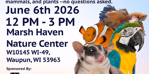 Exotic Pet Surrender Event - Waupun