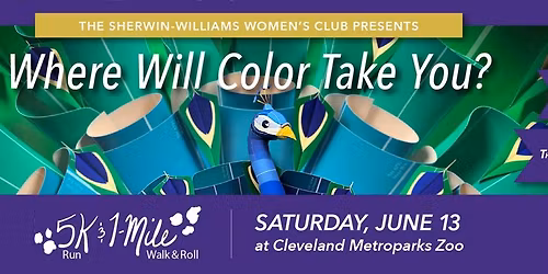 Where Will Color Take You? 5K and 1-Mile Walk & Roll