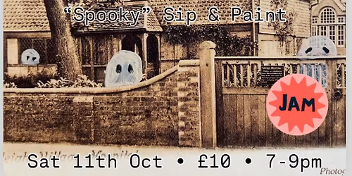Adult Craft Club: Spooky Sip & Sketch