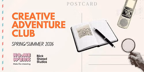 Creative Adventure Club: Wednesday 10 June 2026