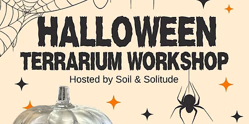 Halloween Terrarium Workshop