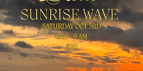 Real Sunrise Wave | Yoga en la Playa