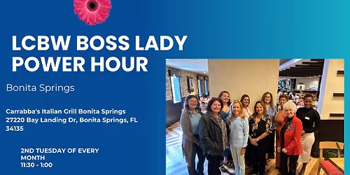 LCBW Boss Lady Power Hour - Bonita Springs\/Estero Chapter
